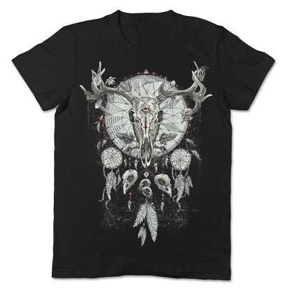 Deer Skull Dream Catcher Apparel